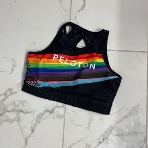 Pride peloton sports bra